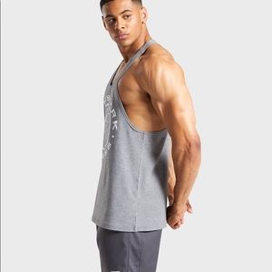 Gymshark Legacy Grey Stinger - Muscle Tank